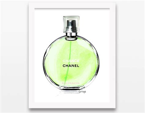 coco chanel green perfume.